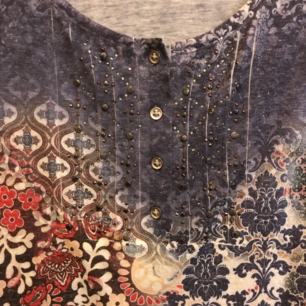 Beaded blouse